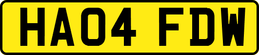 HA04FDW