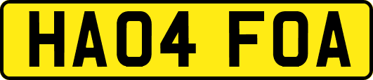HA04FOA
