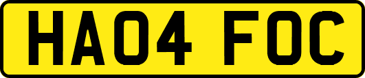HA04FOC