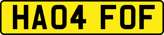 HA04FOF