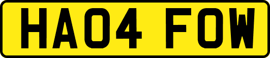 HA04FOW