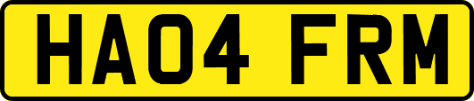 HA04FRM