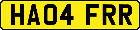 HA04FRR