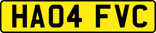 HA04FVC
