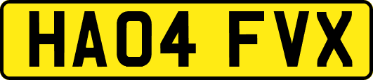 HA04FVX