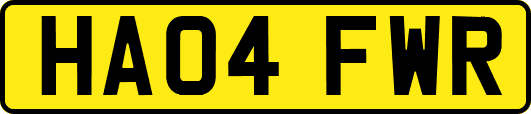 HA04FWR