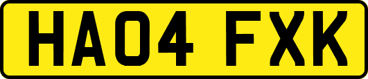 HA04FXK