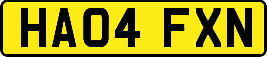HA04FXN