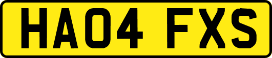 HA04FXS