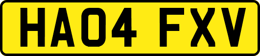 HA04FXV