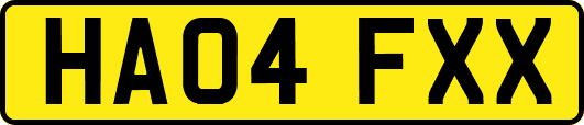 HA04FXX
