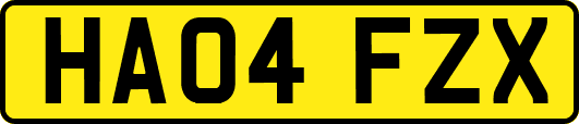 HA04FZX