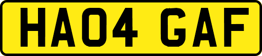 HA04GAF