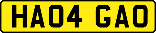 HA04GAO