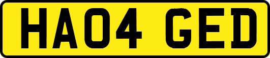 HA04GED