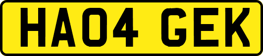 HA04GEK