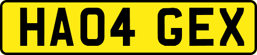 HA04GEX