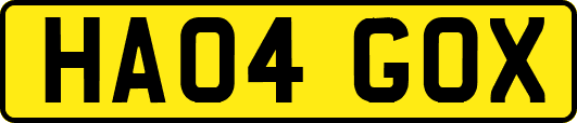 HA04GOX