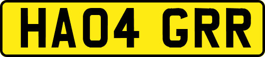 HA04GRR