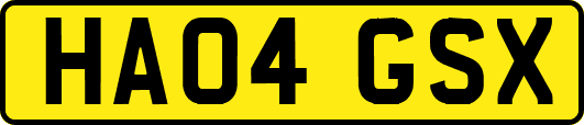 HA04GSX