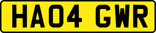 HA04GWR