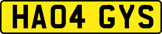 HA04GYS