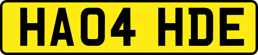 HA04HDE