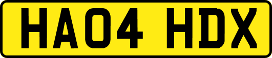 HA04HDX