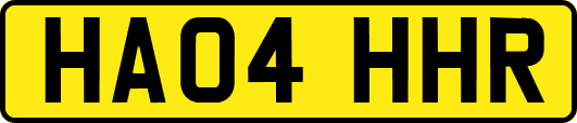 HA04HHR