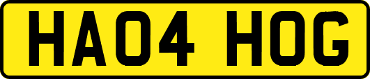 HA04HOG