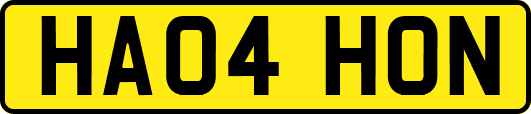HA04HON