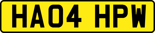 HA04HPW