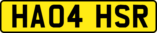 HA04HSR