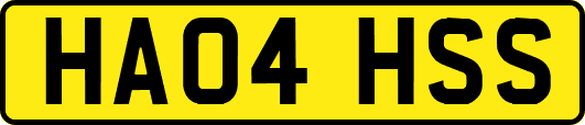 HA04HSS