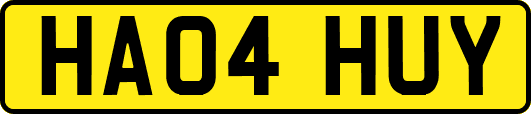HA04HUY
