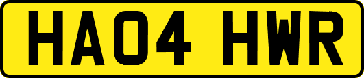 HA04HWR
