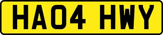 HA04HWY