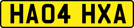 HA04HXA