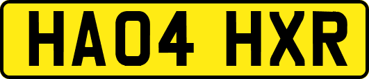 HA04HXR