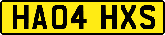 HA04HXS