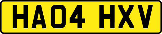 HA04HXV