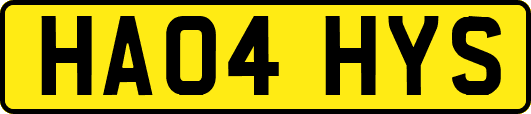 HA04HYS