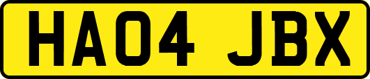 HA04JBX