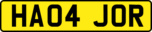 HA04JOR