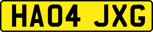 HA04JXG