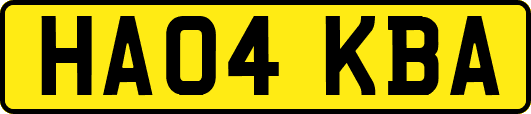HA04KBA