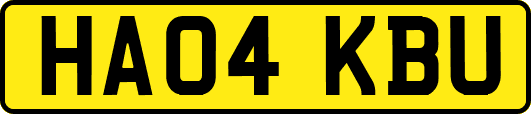 HA04KBU