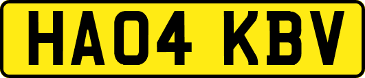 HA04KBV