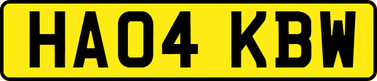 HA04KBW