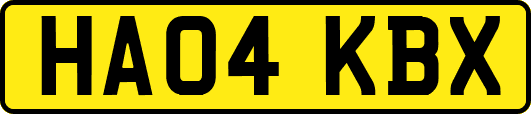 HA04KBX